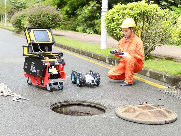 河东管道机器人检测