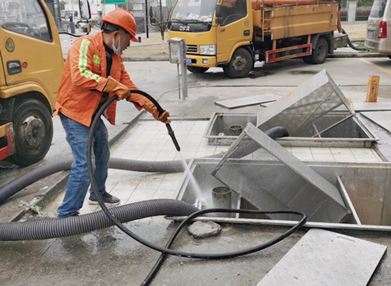 河东隔油池清理